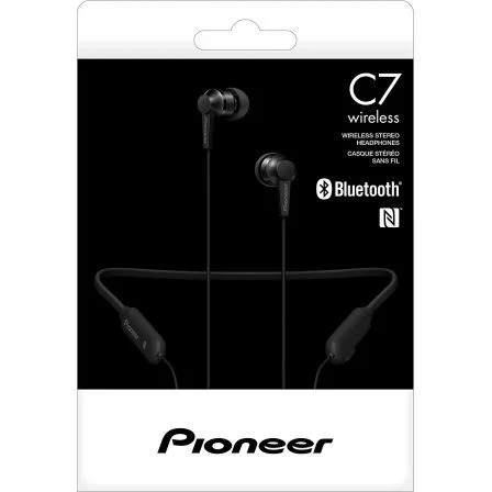 Auriculares Inalámbricos Intrauditivos Pioneer SE-C7BT/ con Micrófono/ Bluetooth/ NFC/ Negros Auriculares Inalámbricos Intrauditivos Pioneer SE-C7BT/ con Micrófono/ Bluetooth/ NFC/ Negros